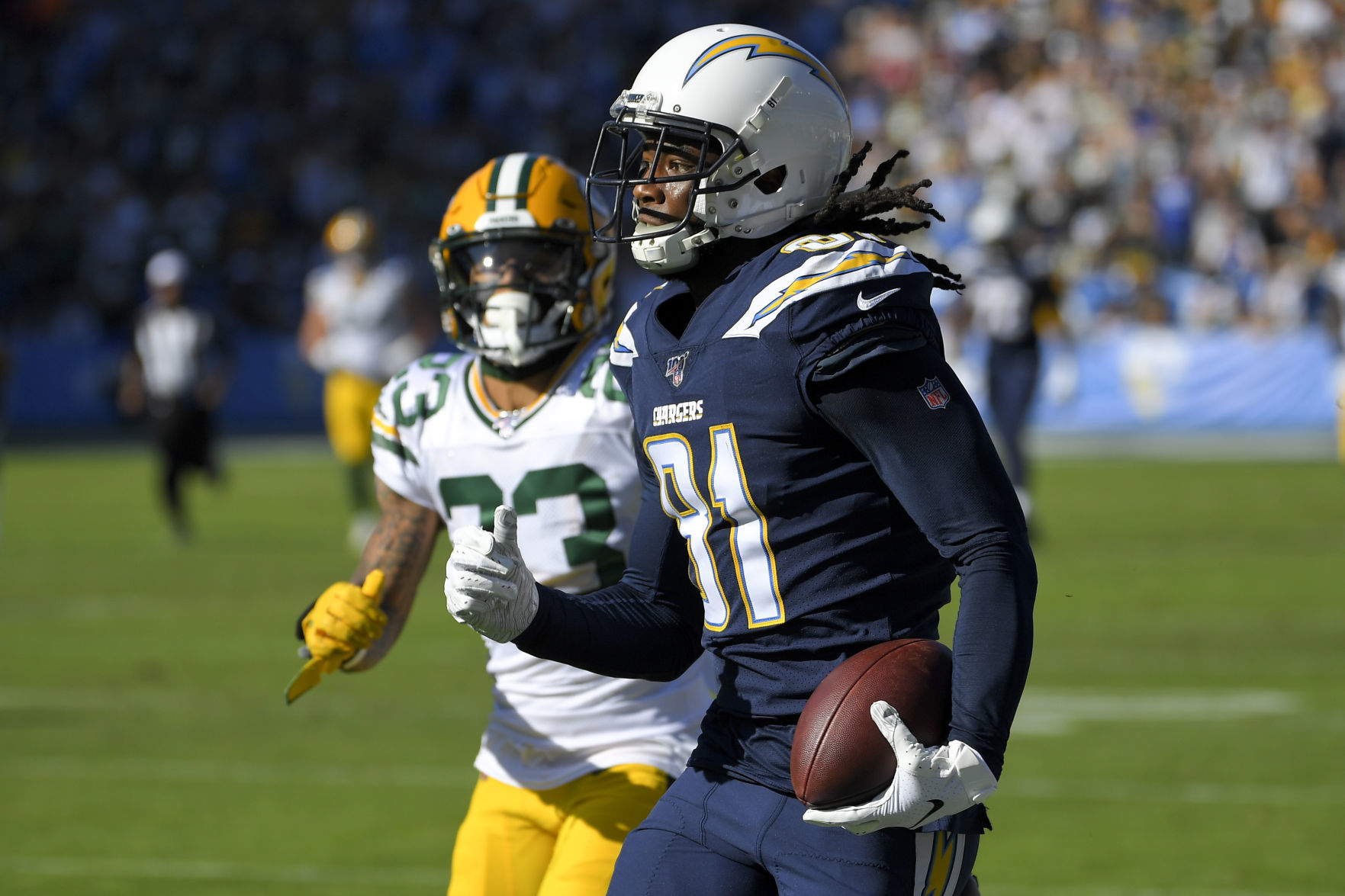 Chargers 26, Packers 11